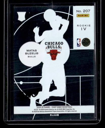 2024-25 Panini Court Kings #207 Matas Buzelis Rookies IV Acetate
