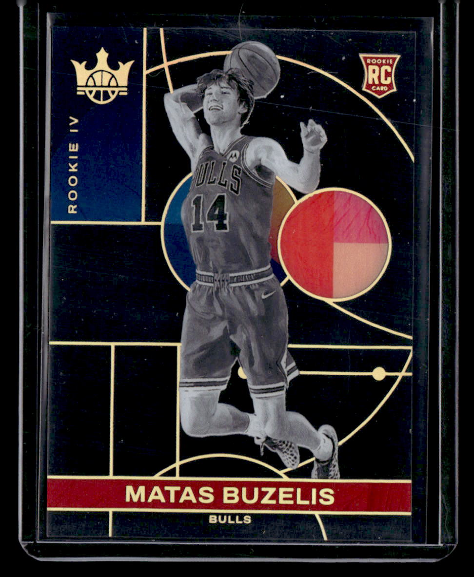 2024-25 Panini Court Kings #207 Matas Buzelis Rookies IV Acetate