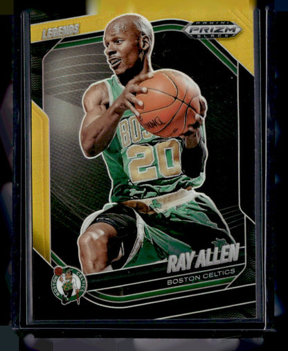 2024-25 Panini Prizm Black #273 Ray Allen Black Gold Prizms #/5