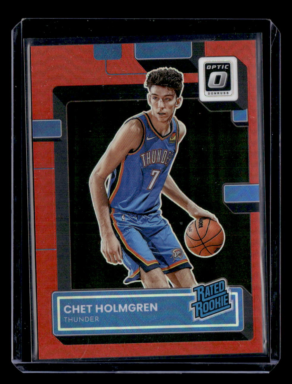 2022-23 Donruss Optic #208 Chet Holmgren Red #/99