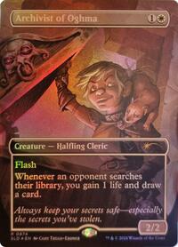 MTG Secret Lair Drop Series Archivist of Oghma (Rainbow Foil)