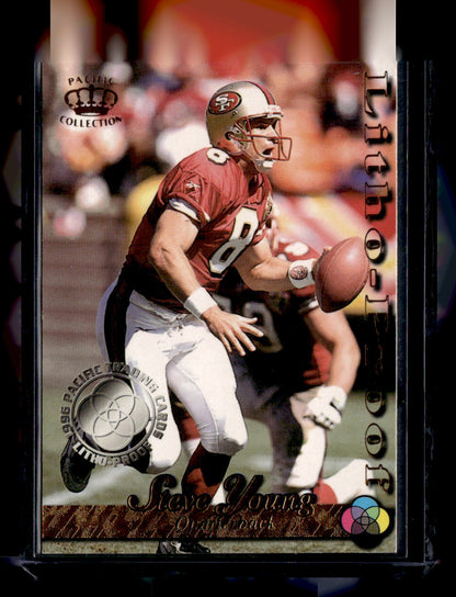 1996 Pacific Litho-Cel #34 Steve Young Litho-Proof #/360