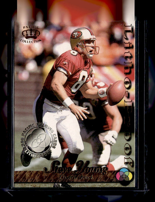 1996 Pacific Litho-Cel #34 Steve Young Litho-Proof #/360