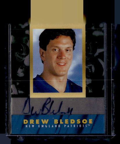 1996 Pinnacle Laser View #NNO Drew Bledsoe Inscriptions #/2775