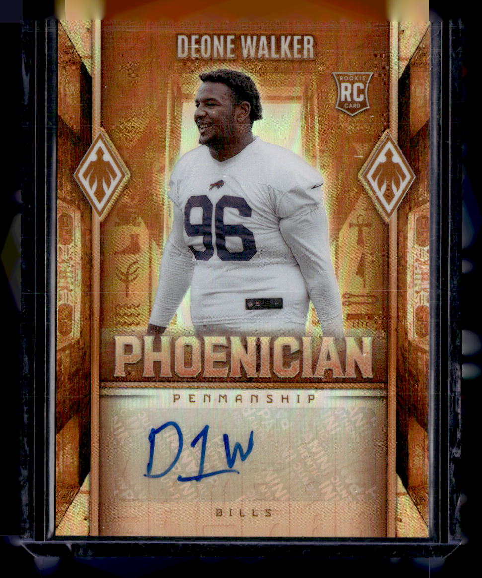 2025 Panini Phoenix #PHP-DWR Deone Walker Phoenician Penmanship