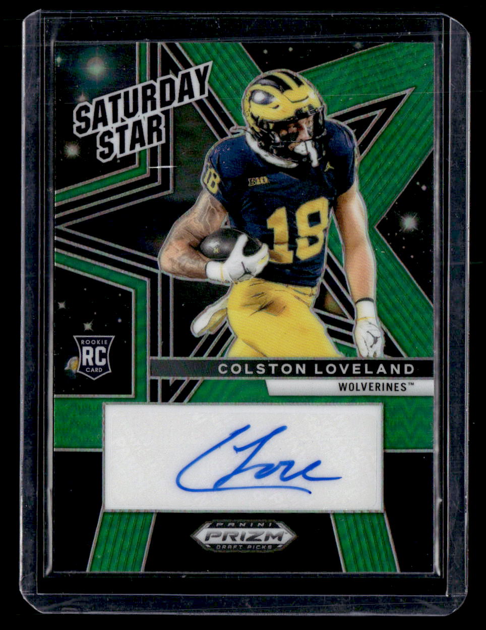 2025 Panini Prizm Draft Picks #SSS-CLD Colston Loveland Saturday Stars Auto