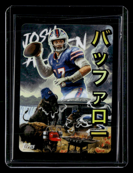 2025 Topps Chrome #KAI-7 Josh Allen Kaiju