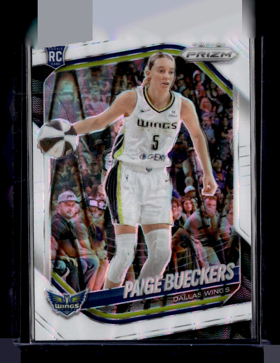 2025 Panini Prizm WNBA #5 Paige Bueckers White Seismic Prizms