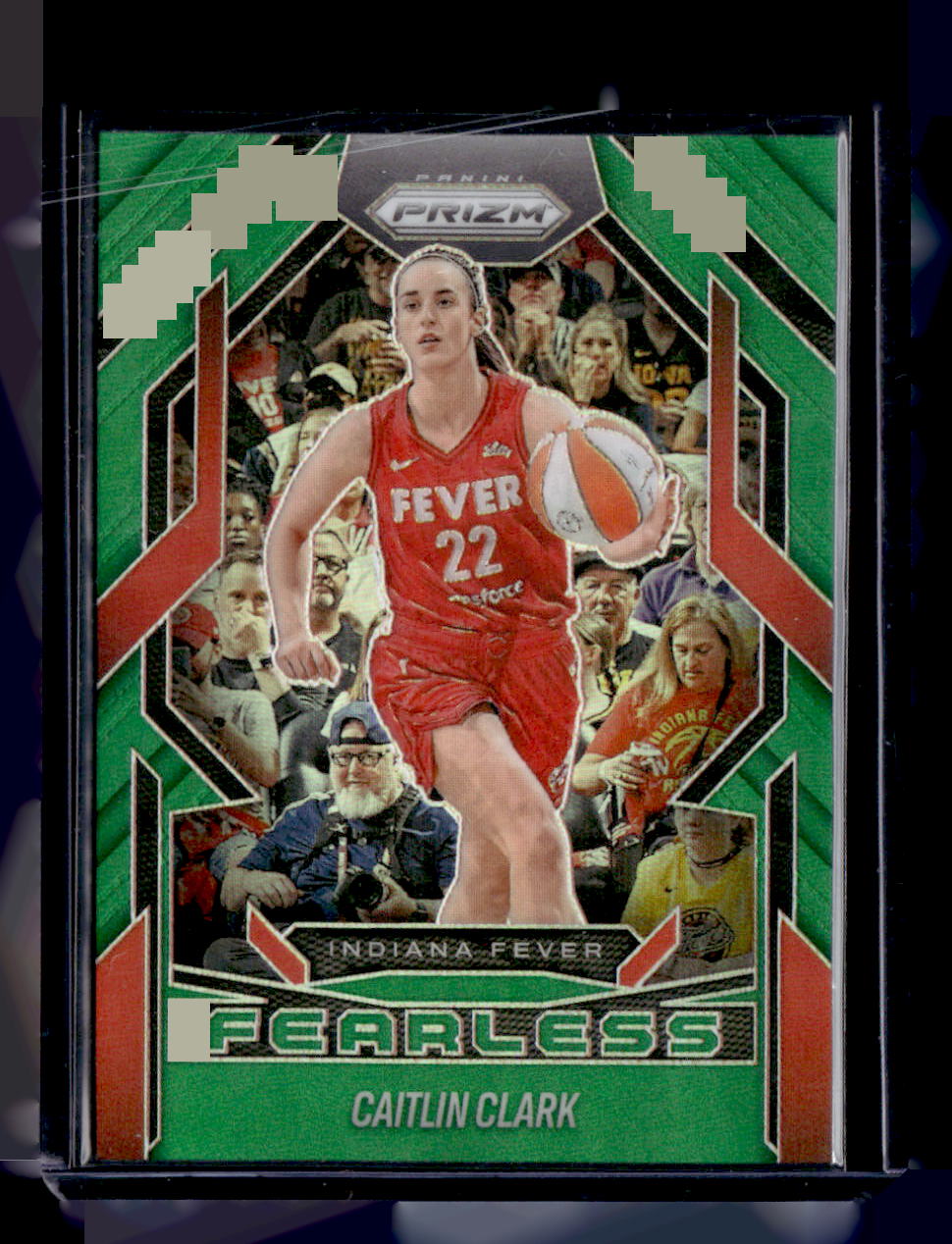 2025 Panini Prizm WNBA #7 Caitlin Clark Fearless