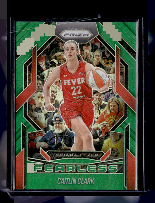 2025 Panini Prizm WNBA #7 Caitlin Clark Fearless