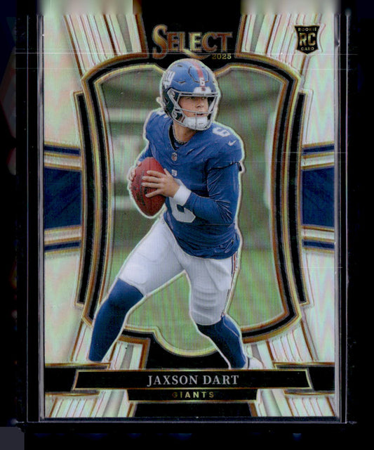 2025 Panini Select #193 Jaxson Dart Silver Prizm