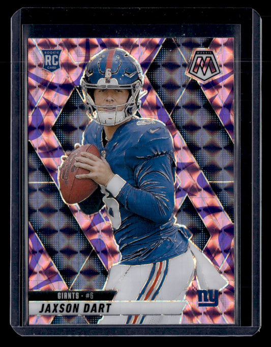 2025 Panini Mosaic #362 Jaxson Dart Mosaic Reactive Purple