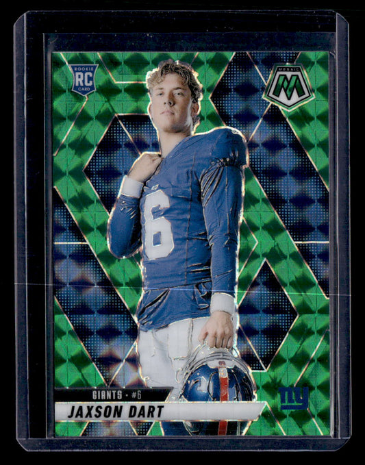 2025 Panini Mosaic #288 Jaxson Dart Mosaic Green