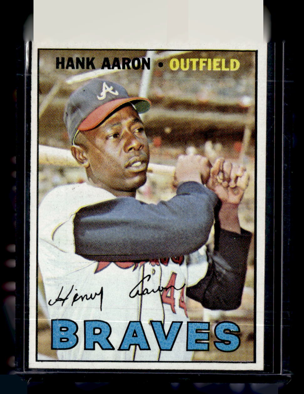 1967 Topps #250 Hank Aaron