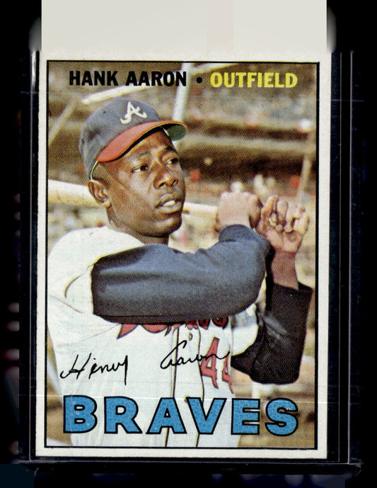 1967 Topps #250 Hank Aaron