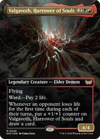 MTG Commander: Duskmourn: House of Horror Valgavoth, Harrower of Souls (Borderless)