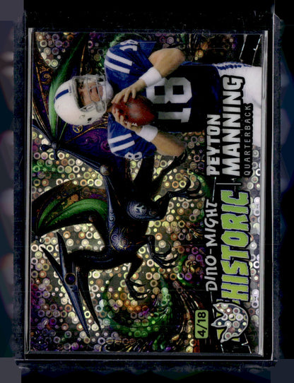 2024 Wild Card Alumination #PHPTE1-PM Peyton Manning Dino-Might Historic /18