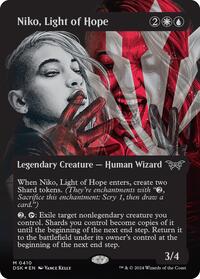 MTG Duskmourn: House of Horror Niko, Light of Hope (Showcase) (Textured Foil)