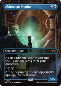 MTG Duskmourn: House of Horror Abhorrent Oculus (Borderless)