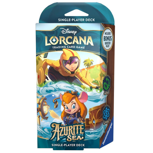 Disney Lorcana Azurite Sea Disney Lorcana: Azurite Sea Starter Deck