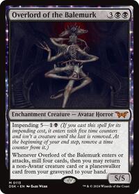 MTG Duskmourn: House of Horror Overlord of the Balemurk