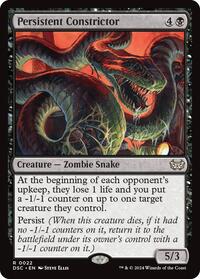 MTG Commander: Duskmourn: House of Horror Persistent Constrictor