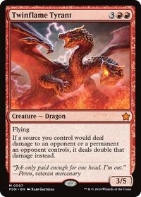 MTG Foundations Twinflame Tyrant