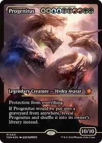 MTG Foundations Progenitus (Showcase)