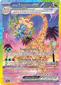 pokemon SV08: Surging Sparks Alolan Exeggutor ex - 242/191