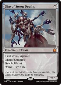 MTG Foundations Sire of Seven Deaths
