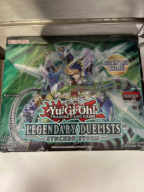 Legendary Duelists: Synchro Storm Booster Box [1st Edition]