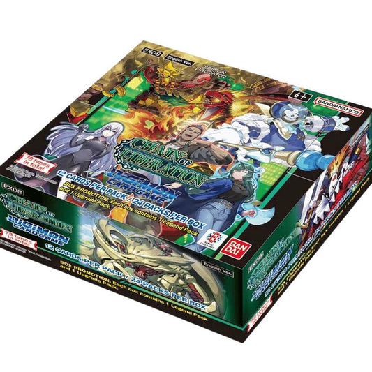 Digimon Card Game EX08 Digimon Chain of Liberation Booster Box