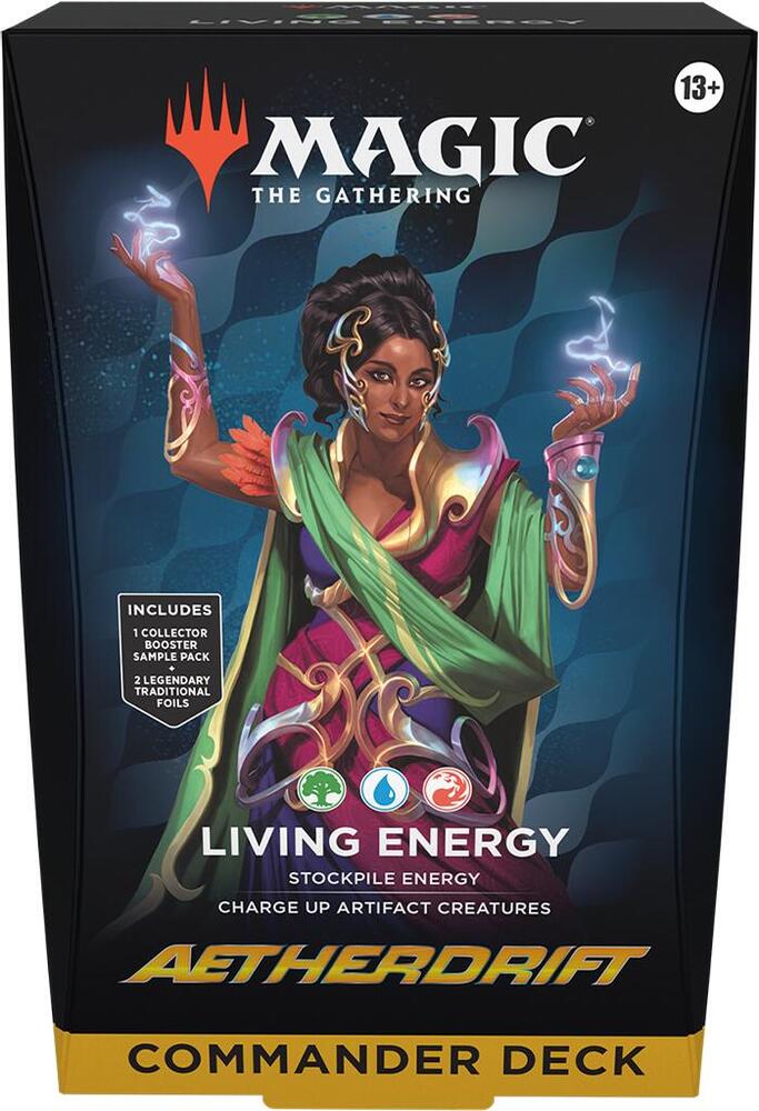 Magic the Gathering: Aetherdrift Commander Deck - Living Energy
