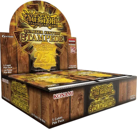 Yugioh Quarter Century Stampede Booster Box