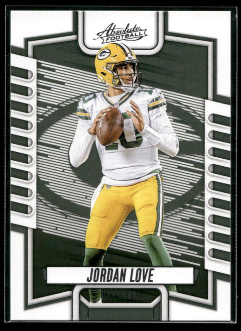2023 Panini Absolute #32 Jordan Love Base Signatures