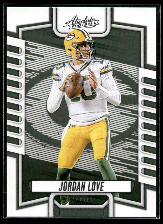 2023 Panini Absolute #32 Jordan Love Base Signatures