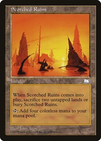 MTG Weatherlight Scorched Ruins