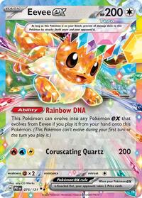 pokemon SV: Prismatic Evolutions Eevee ex - 075/131
