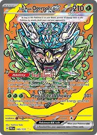 pokemon SV: Prismatic Evolutions Teal Mask Ogerpon ex - 145/131
