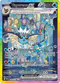 Pokemon SV: Prismatic Evolutions Vaporeon ex - 149/131