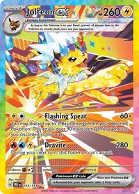 pokemon SV: Prismatic Evolutions Jolteon ex - 153/131