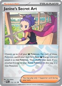 pokemon SV: Prismatic Evolutions Janine's Secret Art - 112/131 (Poke Ball Pattern)
