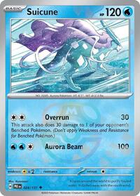 pokemon SV: Prismatic Evolutions Suicune (Master Ball Pattern)
