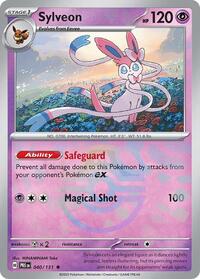 pokemon SV: Prismatic Evolutions Sylveon (Master Ball Pattern)