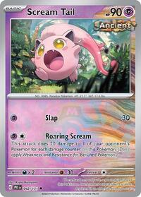 pokemon SV: Prismatic Evolutions Scream Tail (Master Ball Pattern)