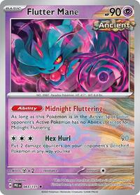 Pokemon SV: Prismatic Evolutions Flutter Mane (Master Ball Pattern)
