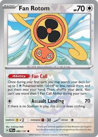 pokemon SV: Prismatic Evolutions Fan Rotom (Master Ball Pattern)