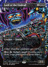 MTG Special Guests Lord of the Undead (Borderless)