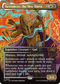 MTG Aetherdrift Ketramose, the New Dawn (Borderless)