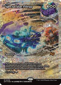MTG Aetherdrift Spectacular Pileup (Showcase) (Fracture Foil)